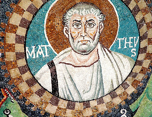 623px-Matthew_the_Apostle._Detail_of_the_mosaic_in_the_Basilica_of_San_Vitale._Ravena,_Italy.jpg